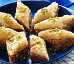 Bakawah sweets on plate